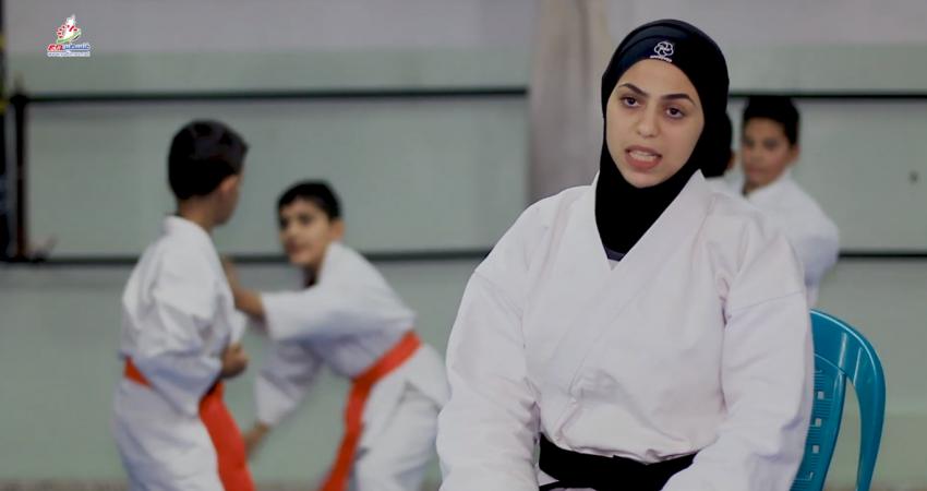 أول فتاة غزيّة تطرق أبواب آسيا