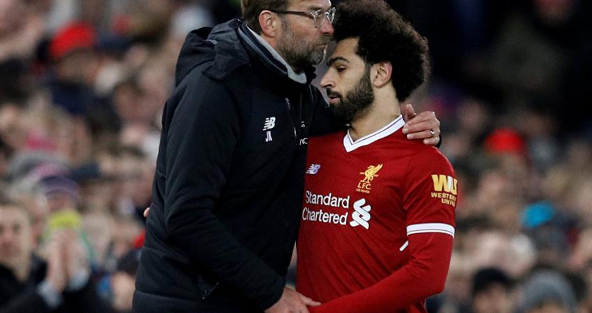 مدرب ليفربول ومحمد صلاح