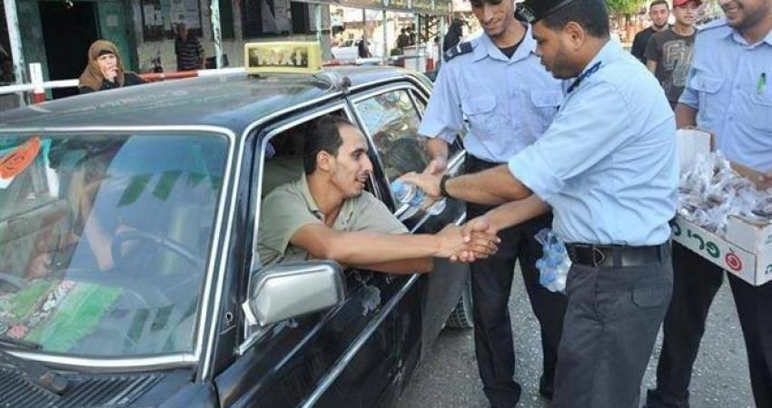 شرطة المرور في غزة