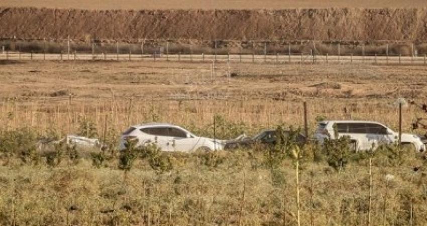 الوفد المصري يتفقد مخيمات العودة شرق القطاع