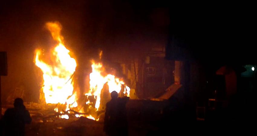 انفجار عرضي داخل منزل بمنطقة 