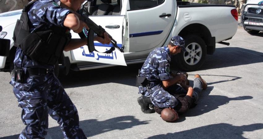 الشرطة تقبض على 7 مطلوبين للعدالة بجنين