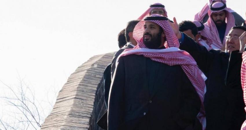 بن سلمان يقف على أحد "عجائب الدنيا السبع"