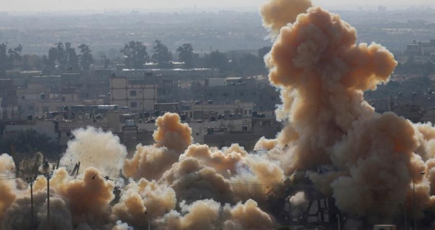 قصف إسرائيلي في سيناء 