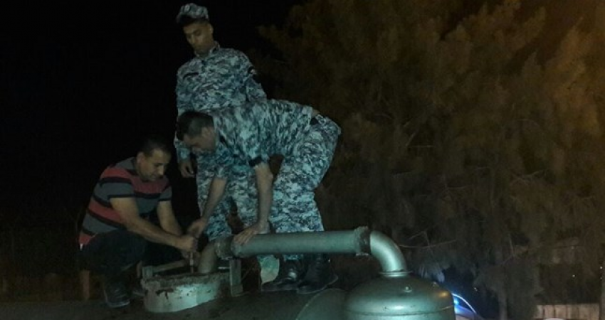 ضبط 7000 لتر سولار مهرب من المستوطنات باتجاه نابلس