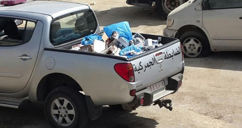 اتلاف 400 كغم مواد تموينية منتهية الصلاحية في اريحا