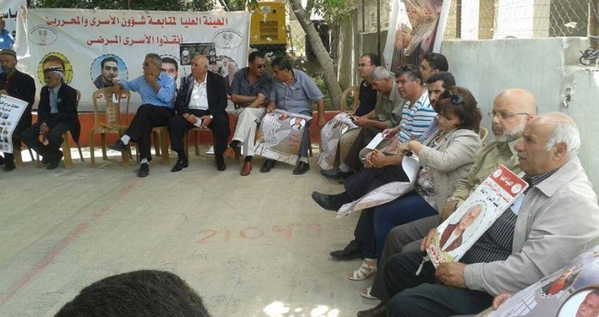 مشاركة النائبين عطون وفقهاء في اعتصام الأسرى