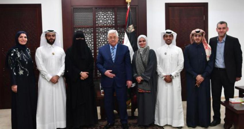 عباس والقطري
