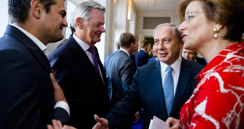 رفض عضو البرلمان الهولندي مصافحة نتنياهو