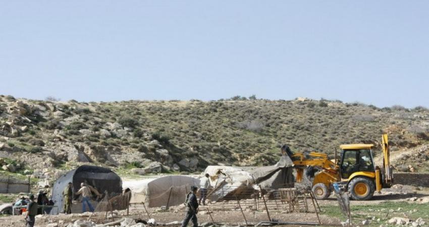 الاحتلال يشرد 1062 شخصًا في الأغوار منذ مطلع العام