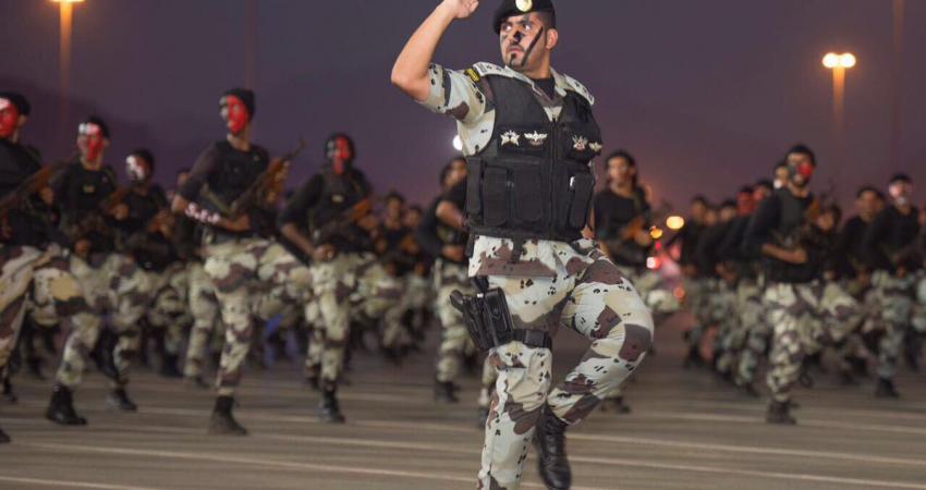 عرض عسكري لقوات أمن الحج في مكة المكرمة