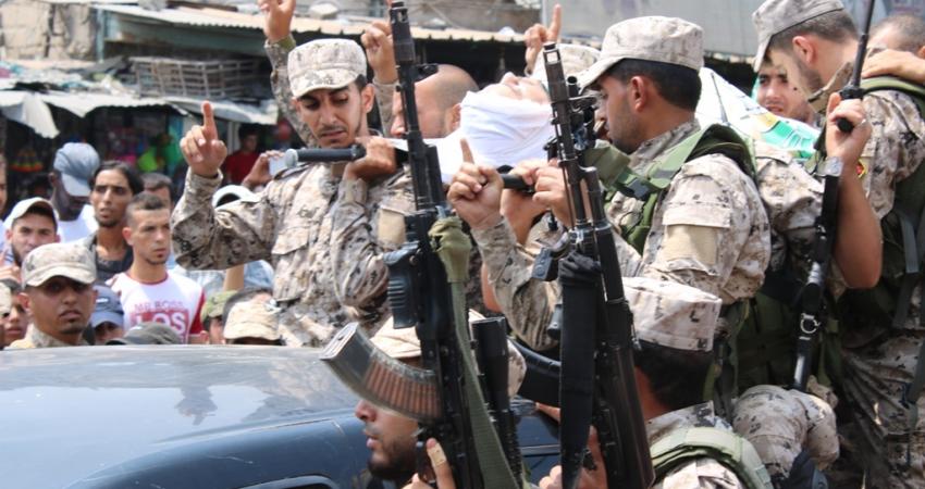جماهير رفح تشيّع الشهيد القسامي "الجعفري"