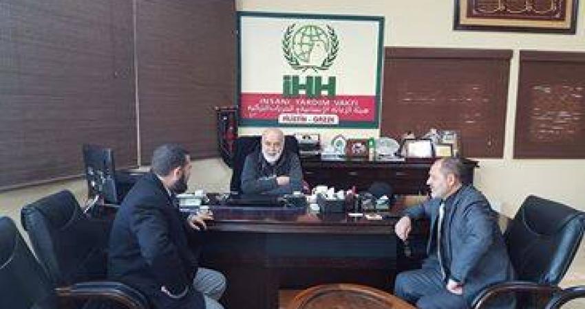 صورة خبر زيارة بلدية الزوايدة مؤسسة IHH التركية