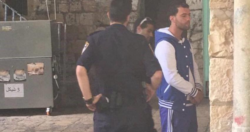 اعتقال شاب مقدسي بالأقصى