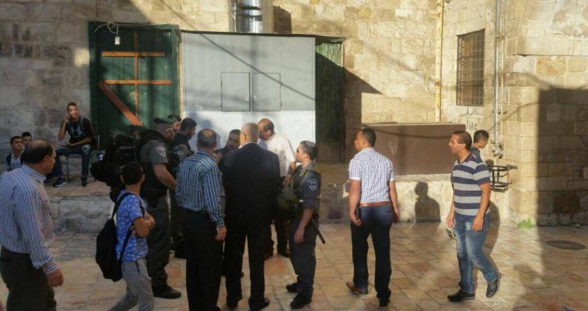 الاحتلال يقتحم مدرسة الأيتام بالقدس القديمة