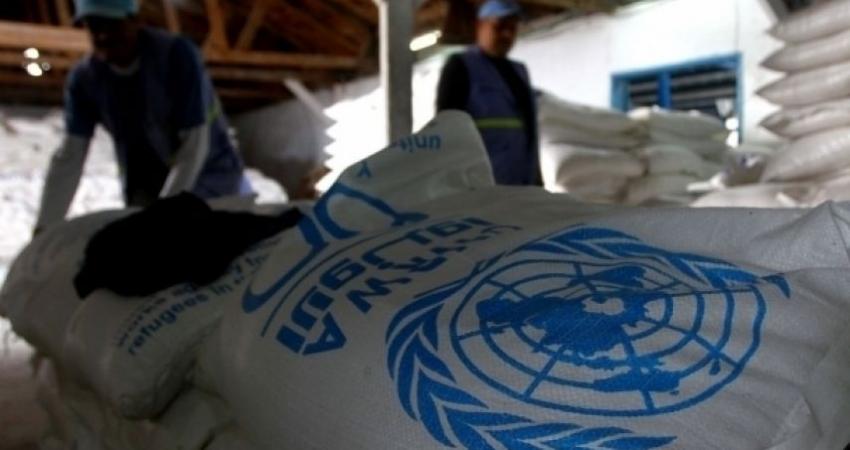 مساعدات الأونروا الغذائية