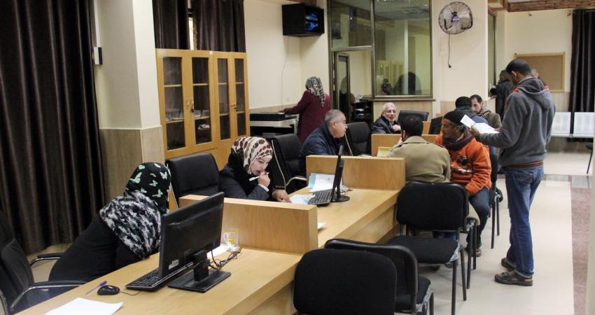 بلدية رفح تنجز 6000 معاملة خلال العام الجاري