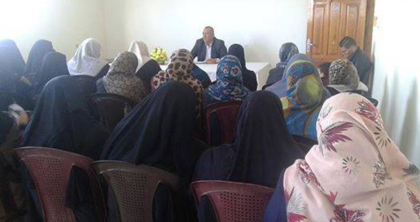 صورة خبر استضافة الشابات المسلمات رئيس بلدية المغازي