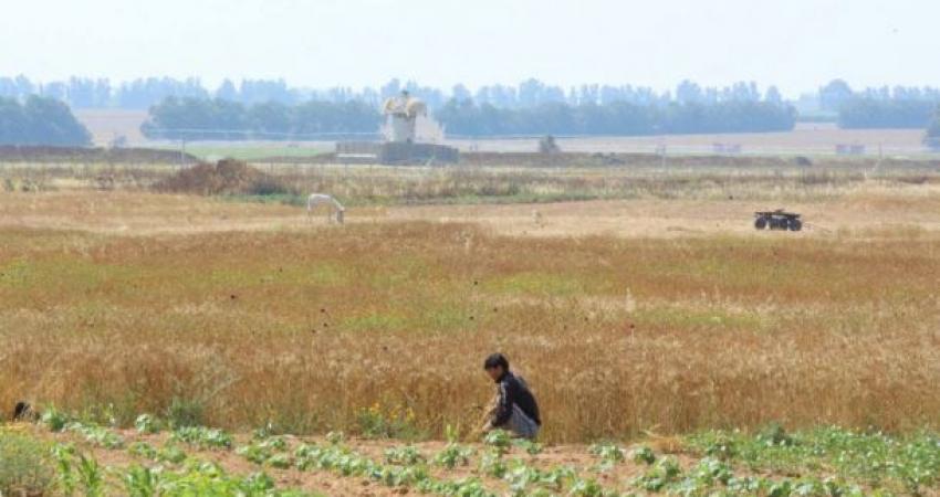 استهداف المزارعين شرق خان يونس