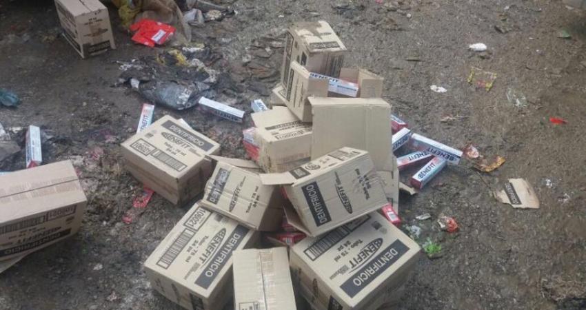 ضبط معجون أسنان منتهية الصلاحية في نابلس