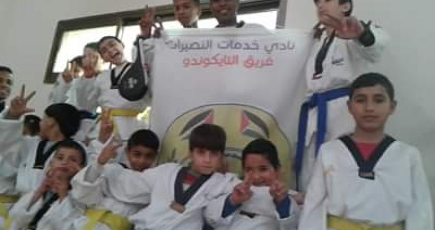 صورة خبر حصد النصيرات المركز الثاني في رياضة التايكوندو فلسطينيا