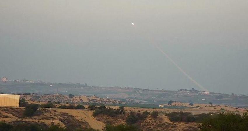 إطلاق صاروخ تجريبي