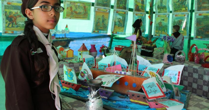 تعليم رفح تختتم العام الدراسي بمهرجان فني