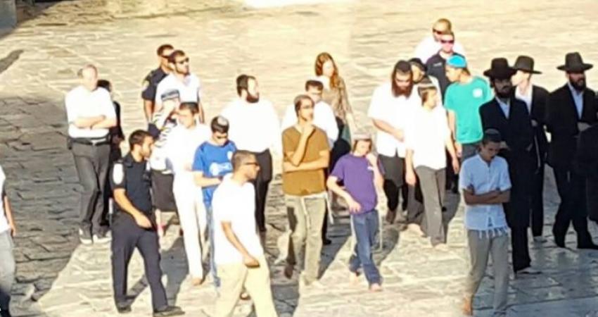 مستوطنون يقتحمون الأقصى