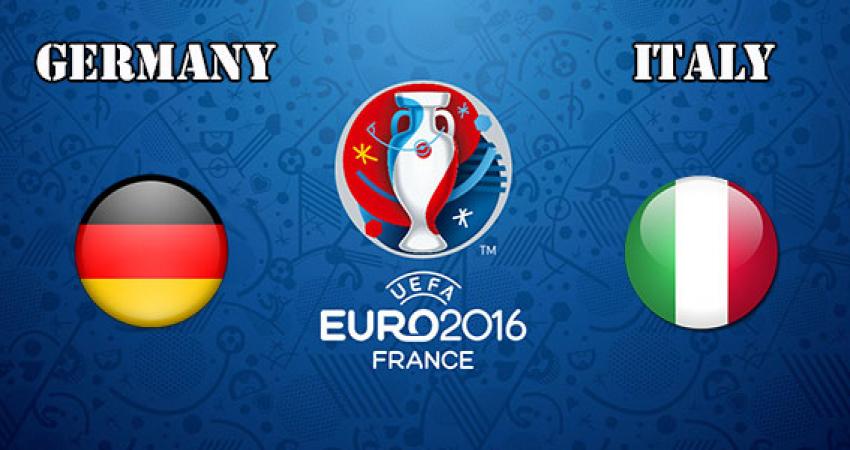 بث مباشر لمباراة إيطاليا وألمانيا