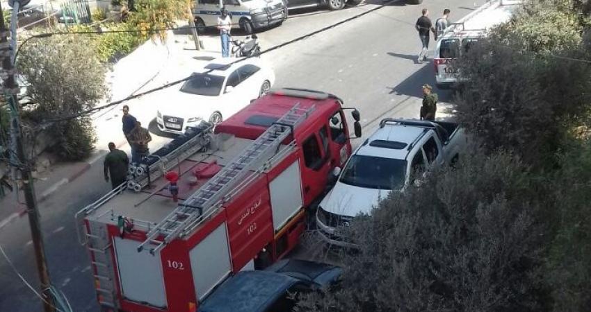 الدفاع المدني يخلي 6 إصابات في حادث سير شمال رام الله