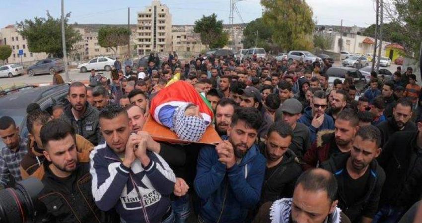سلفيت تشيّع شهيدها محمد شاهين