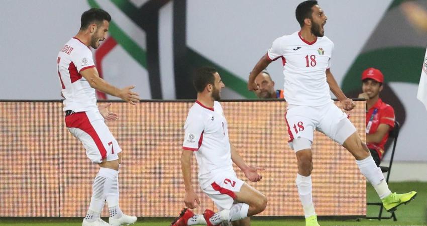 الأردن يهزم سوريا ويتأهل لثمن النهائي