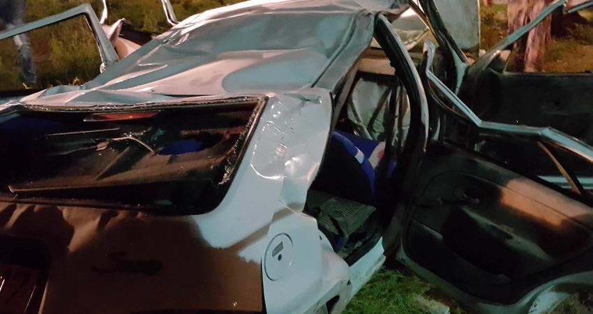 إصابة 6 مواطنين بحادث سير جنوب دورا