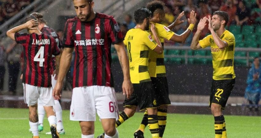 دورتموند يهزم ميلان في افتتاح الكأس الدولية للأبطال