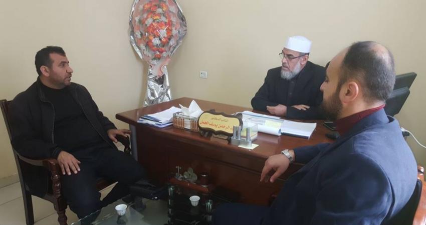 النائب الجمل يستقبل مدير الشئون الاجتماعية بالوسطى