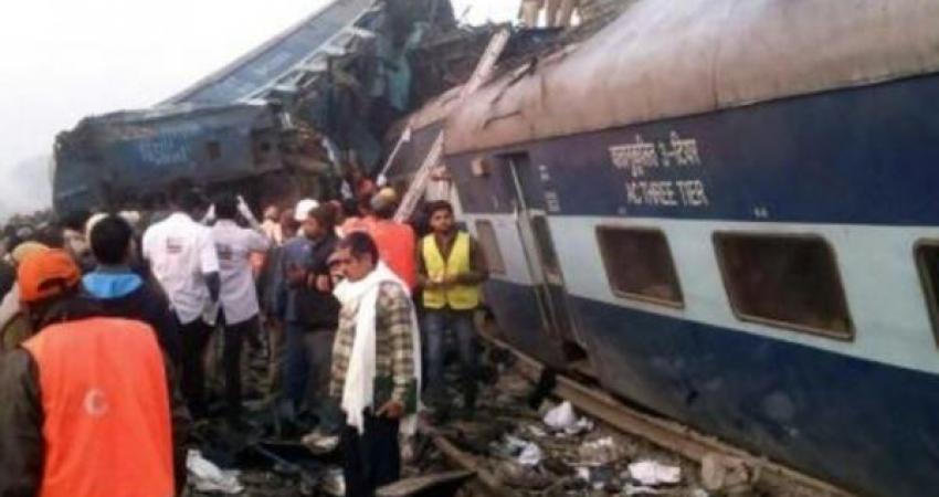 انحراف قطار في الهند
