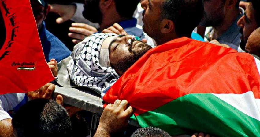 تشييع الشهيد كنعان بحزما شرق القدس
