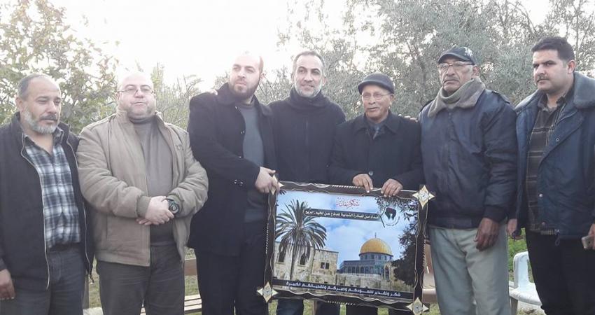 المبادرة الشبابية تزور عوائل المناطق الحدودية شرق البريج