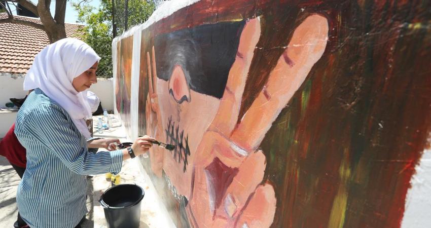 افتتاح جدارية لفلسطين في العاصمة الأرجنتينية