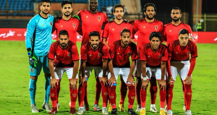 لاعبو الاهلي المصري