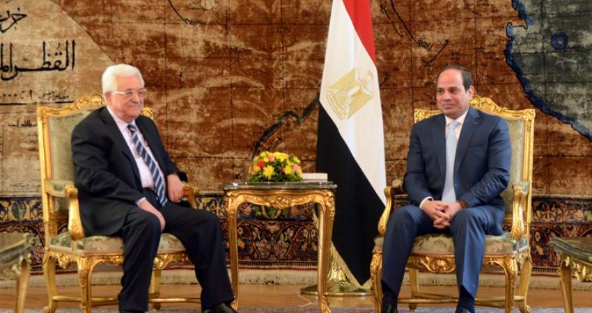 لقاء عباس والسيسي بالقاهرة