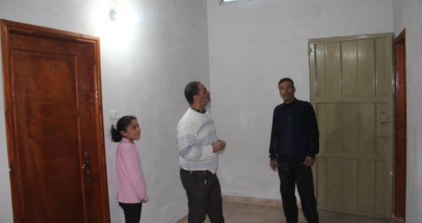 صورة خبر ترميم جمعية الصلاح منزل أسرة فقيرة بالمغازي