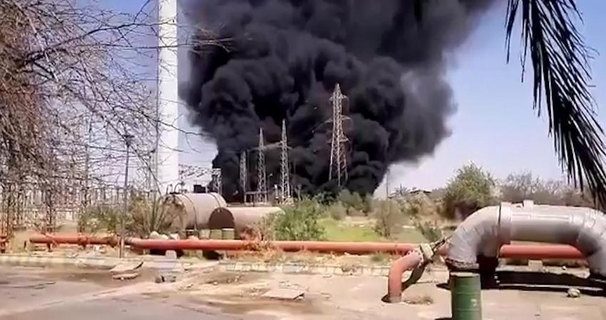 نفجارات محطات الطاقة في إيران