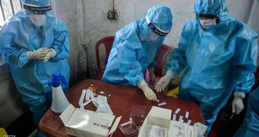 الهند سجلت أعلى معدل يومي للإصابات بفيروس كورونا