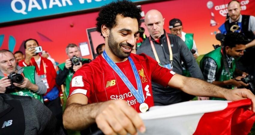 محمد صلاح لاعب نادي ليفربول