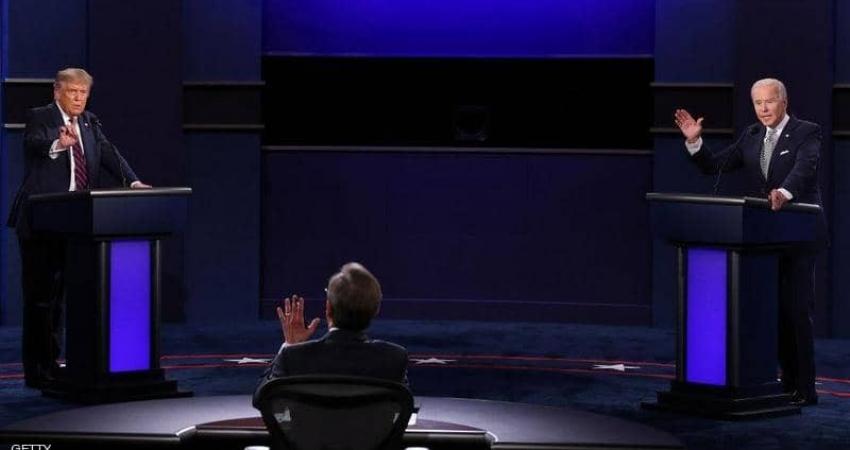 المناظرة الأولى شهدت "تلاسنا" بين ترامب وبايدن.