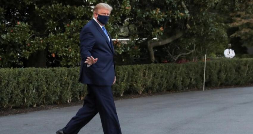 صحيفة تكشف..ترامب أخفى النتيجة الإيجابية لاختبار (كورونا) الأول