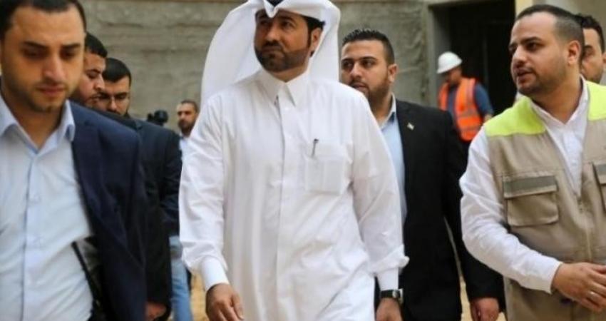 وصول نائب السفير القطري ووفد مرافق له لقطاع غزة