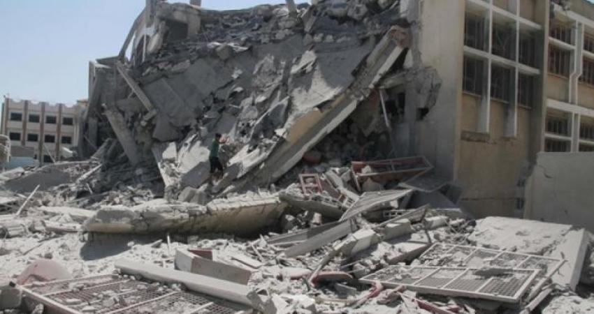 تعليم غزة: الاحتلال يقصف 3 مدارس خلال اليوم الرابع من العدوان