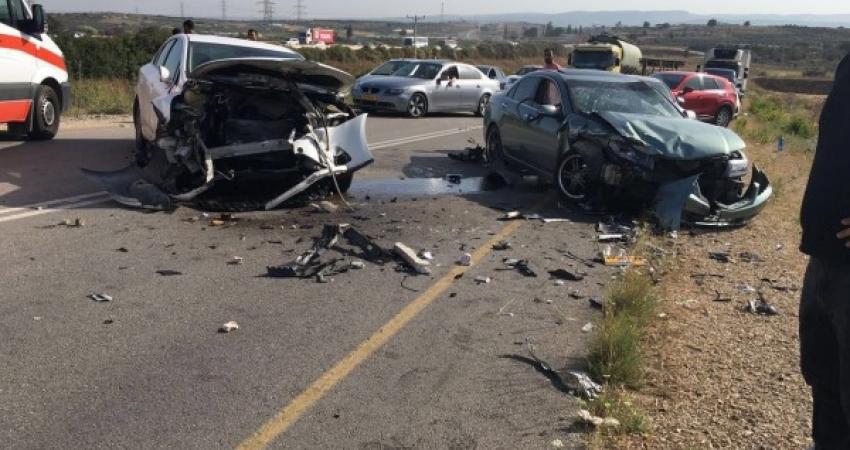قطاع غزة: أربع إصابات بأربعة حوادث سير خلال 24 ساعة الماضية